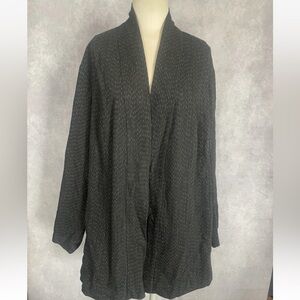 Eileen Fisher Womens  Blazer Wool Blend Size 2X
